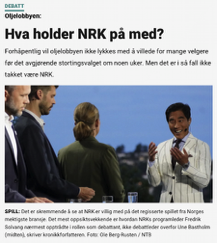NRK – kvalitetskontroll på valgsendingene?